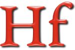 hafnium symbol