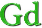 gadolinium symbol