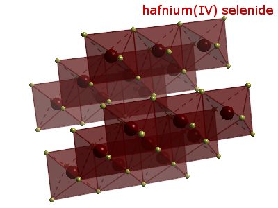 Crystal structure of hafnium diselenide