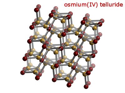 Crystal structure of osmium ditelluride