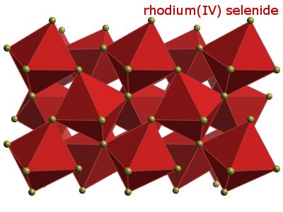 Crystal structure of rhodium diselenide