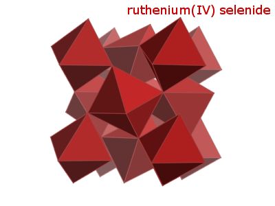 Crystal structure of ruthenium diselenide