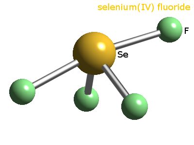Crystal structure of selenium tetrafluoride