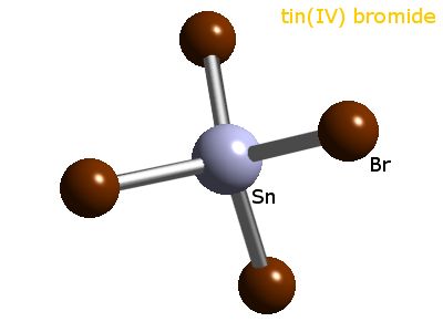 Crystal structure of tin tetrabromide
