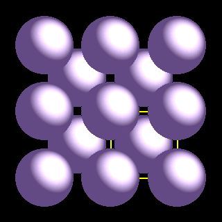 K crystal structure
