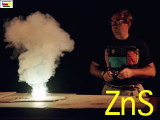 zinc and sulphur flash